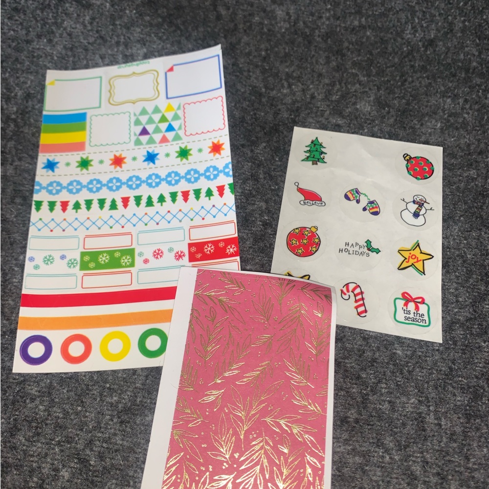RANDOM PLANNER STICKER BUNDLE